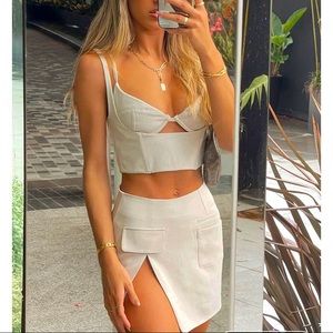 Brand new White fox boutique Top